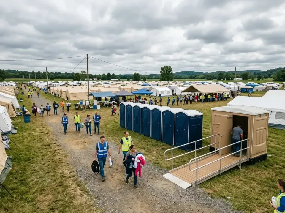 disaster-relief-camp-restrooms-010 — frequently asked questions, Dumpster & Portable Bathrooms Rental in Juneau, WI